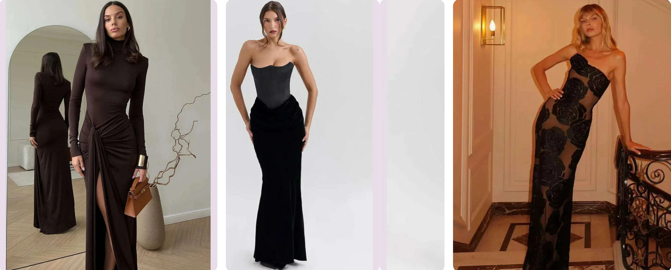 KIMLUD BLACK DRESSES