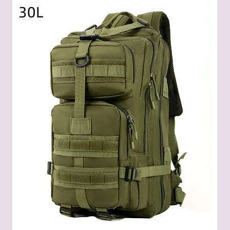 45L Tactical 3P Backpack Bag 30L 3 Days Outdoor Backpack Waterproof Climbing Rucksack Camping Hiking Bag Mochila