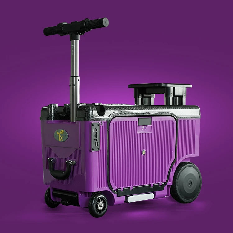 FENGJIU Hot Sell Top Sale We Are Manufacturer Smart Riding Luggage Electronic Suitcase Scooter | Kimlud Luxury Shirt