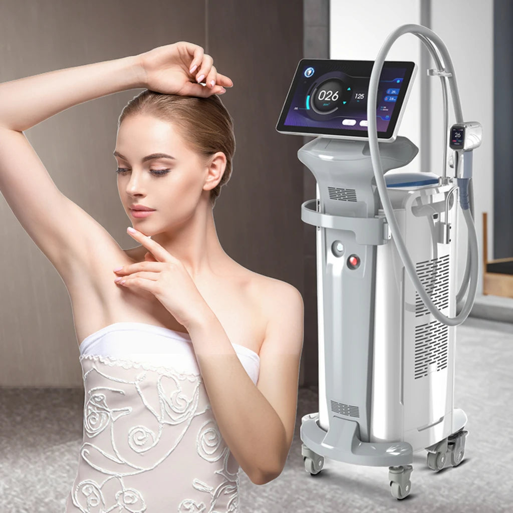 Medical CE Certified 4 Wavelength 755nm/940nm/1064nm/808nm Skin Rejuvenation Hair Removal High Diode Laser Hair Removal Machine