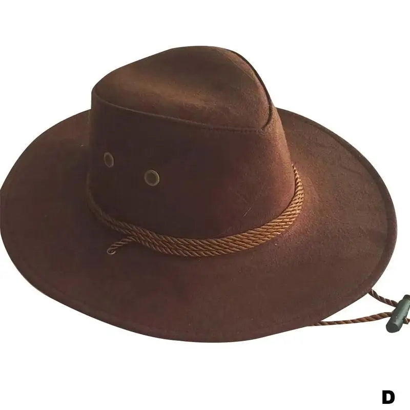 Color Men Western Cowboy Hat Big-edge Gentleman Cowgirl Jazz Gifts West Cowboy Hat For Men Color Mongolian Caps