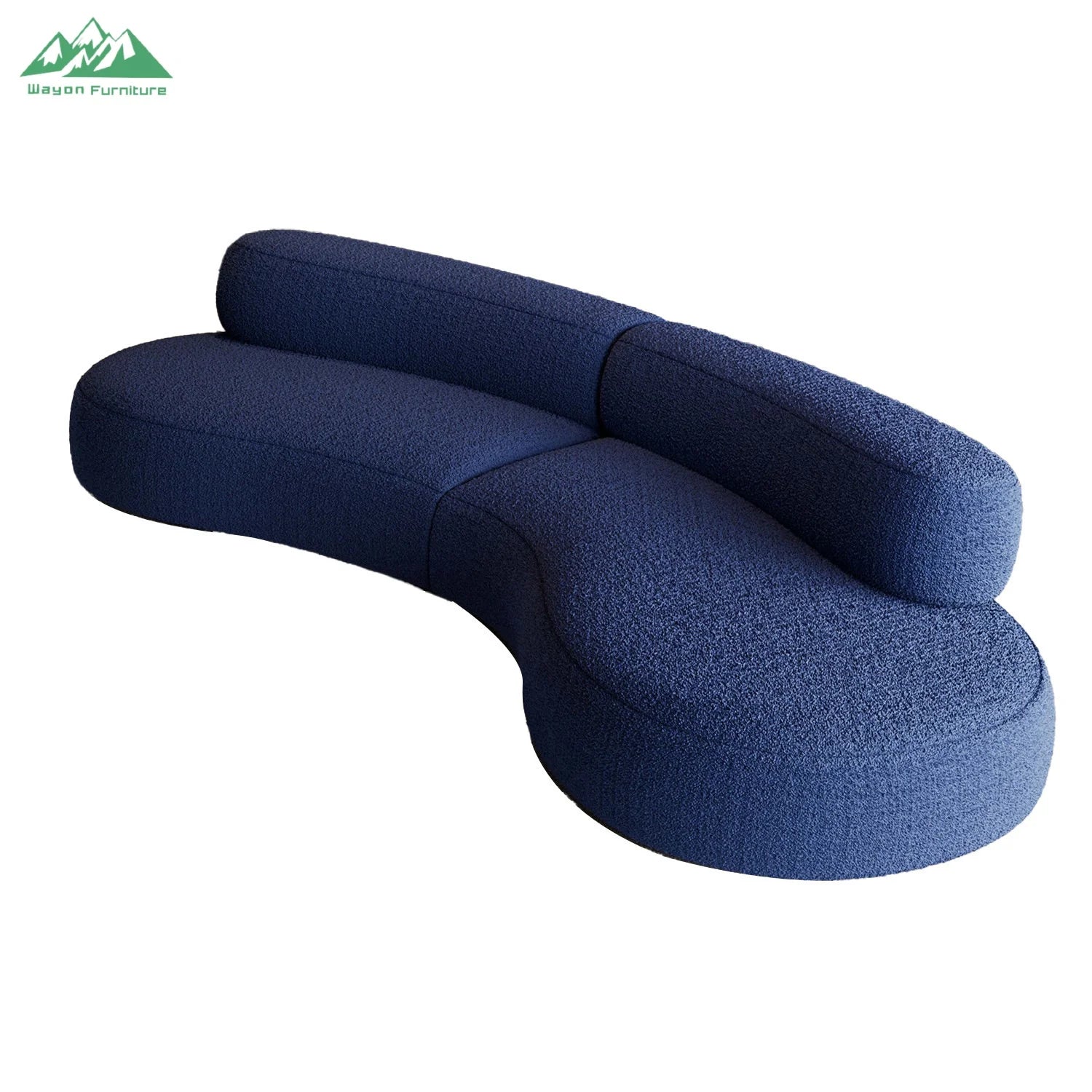 Modern Small Volume High Density Foam Floor Sofa Compressed for Studio Home Furniture | Kimlud Luxury Sofa