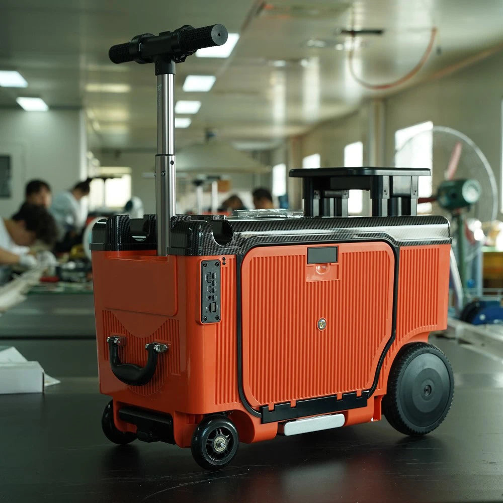 FENGJIU Competitive Price Multi Color Optional Electrical Luggage New Style Riding Luggage with Password Lock | Kimlud...