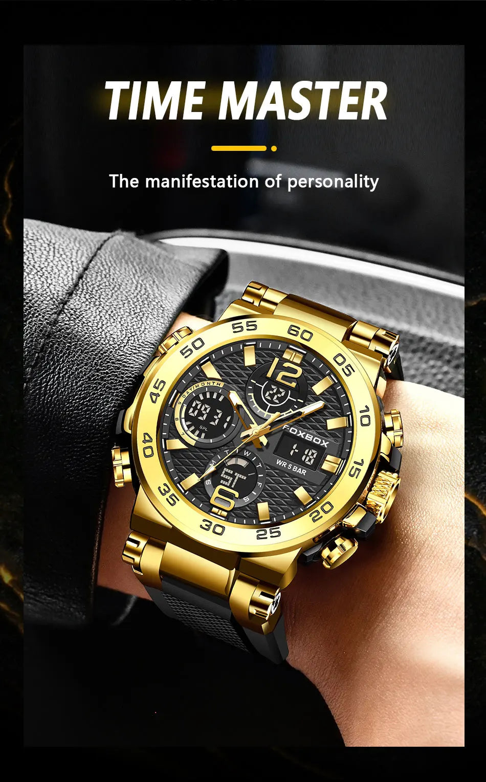 LIGE Men Digital Watch Military Sports Swimming Watches Fashion Waterproof Dual display Wristwatch Mens Relogios Masculino