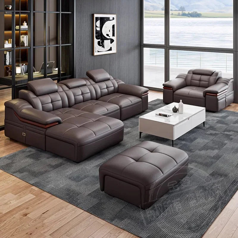 Sectional Minimalist Sofas Living Room Corner Luxury Modern High Quality Sofa Adult European Designer Sillon Cama Furniture - Kimlud