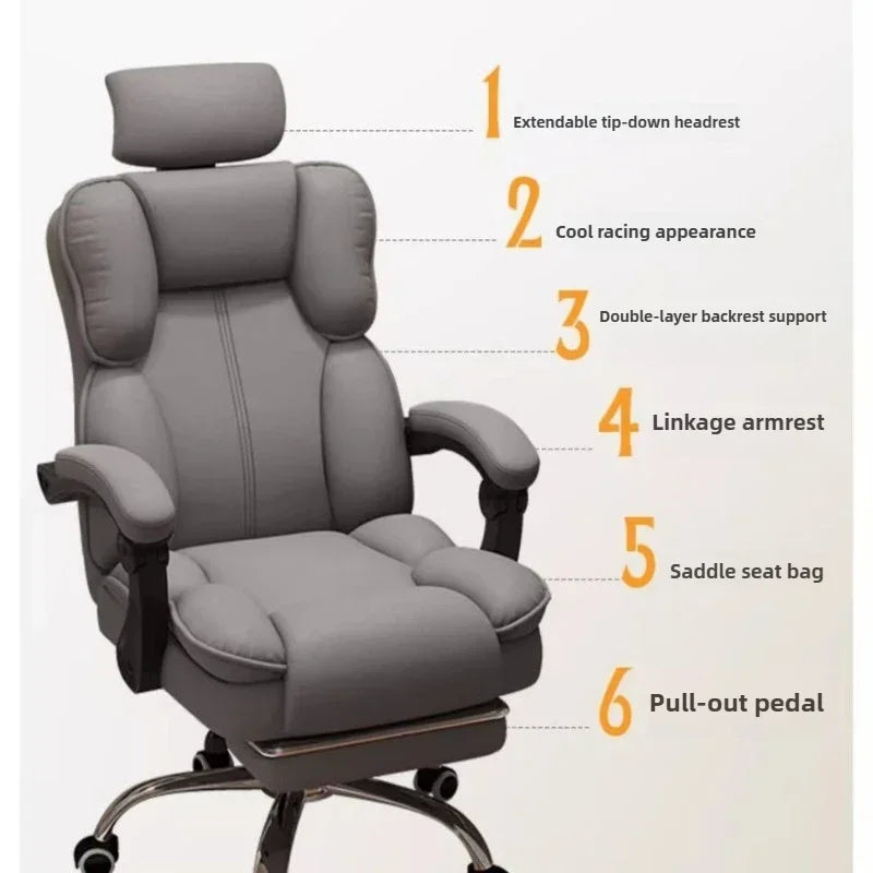 Computer Chair, E-sports Chair, Ergonomic Office Chair, Backrest Swivel Chairs, Boss Chairs, College Dormitory Desk and...