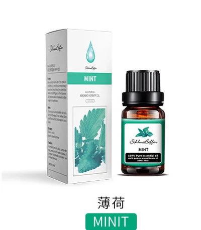 10ml Lavender Green Tea Plant Essential Oil Natural Aromatherapy Fragrance Humidifier Water Soluble Massage Essential Oil - Kimlud