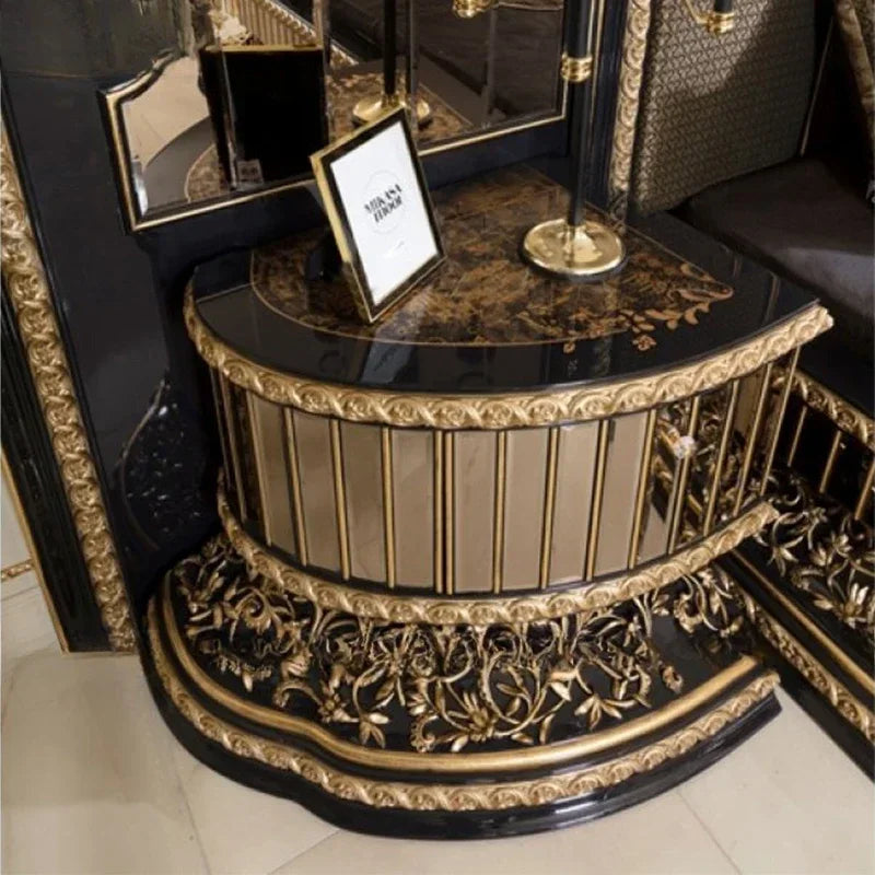 Apartment Solid Wood Bed Double Nordic Modern Princess European Bed Confortable High Quality Wedding Muebles Bedroom Furniture - Kimlud