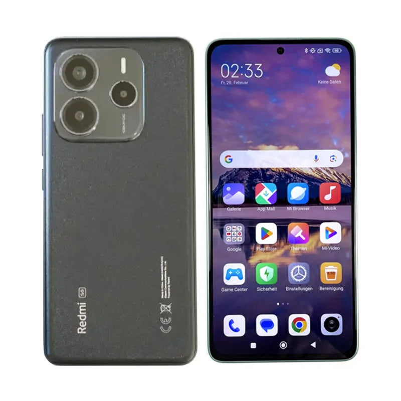 Global version Xiaomi Redmi Note 14 5G Smartphone 108MP AI camera NFC Dimensity 7025-Ultra 6.67" 120Hz AMOLED display IP64 - Kimlud