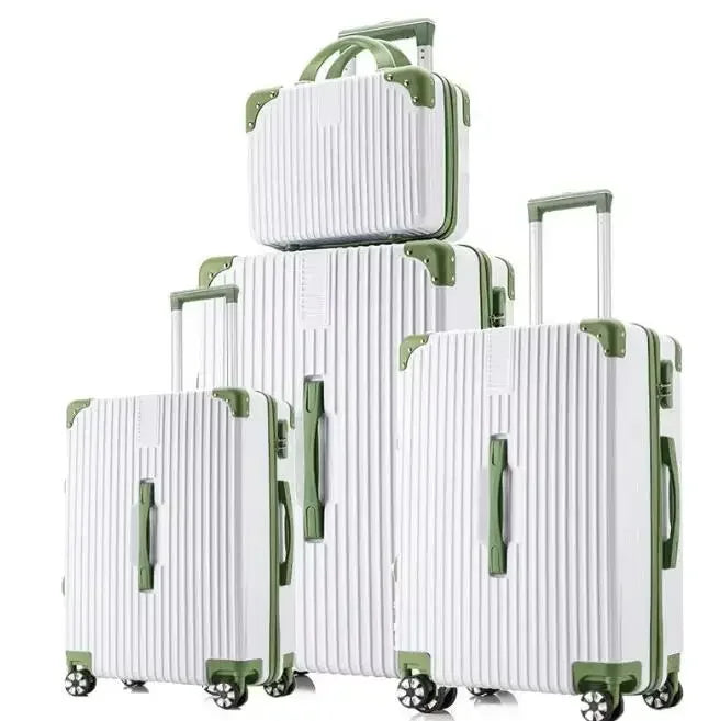 Vescovo Spinner ABS Travel Suitcase Set Hardside Trolley Case Luggage Sets 4pcs