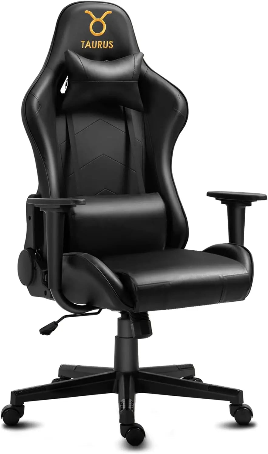 Modern-Depo Gaming Chair Recliner, Ergonomic Swivel Office Computer Desk Chair with Headrest Lumbar Support, Black Purple