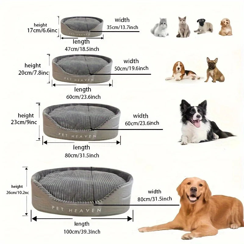 Ultra-soft luxury dog beds and kennels – pet beds – plush, resistant to biting, dirt-proof, with the highest level of comfort