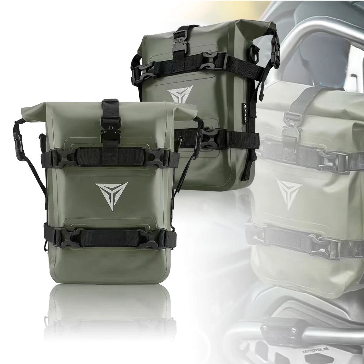 For BMW R1200GS R1250GS ADV For HONDA NC750X CB500X Motorcycle Frame Crash Bars Waterproof Bag Bumper Repair Tool Placement Bag