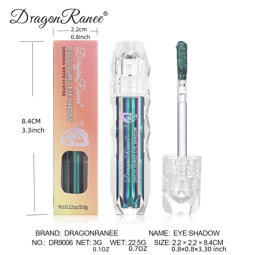 Chameleon Metal Lip Gloss Liquid Lipstick Brightening Long-Lasting Lip Gloss Multi-Color Long-Lasting Moisturizing Non-Stick Cup