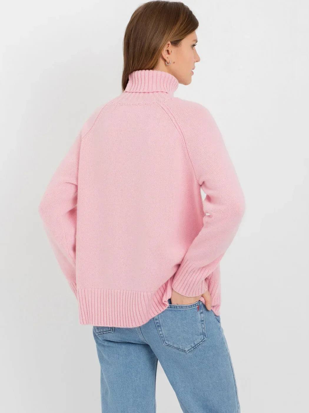 Blubelle Women Turtleneck Sweater Autumn Thick Warm Pullover Tops NEW Winter Oversized Casual Loose Knitted Jumper Female pull