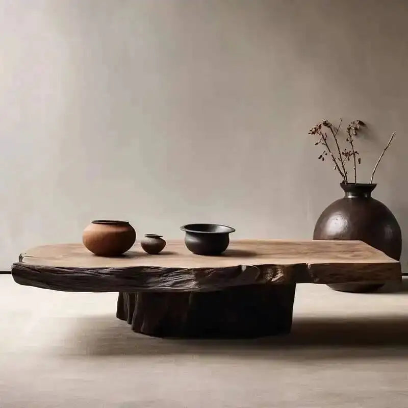 Antique Modern Coffee Table Aesthetic Wood Designer Living Room Decoration Coffee Table Unique Service Meubles Home Furniture - Kimlud