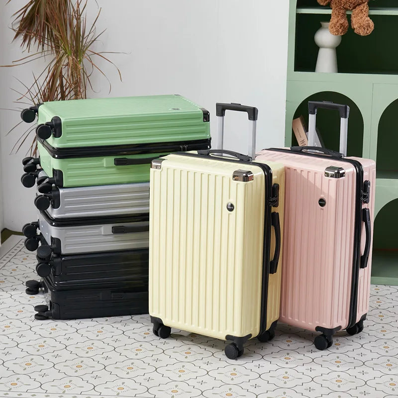 20/24inch Travel Luggage With Universal Wheels Lightweight Suitcase Waterproof Travel Bag
