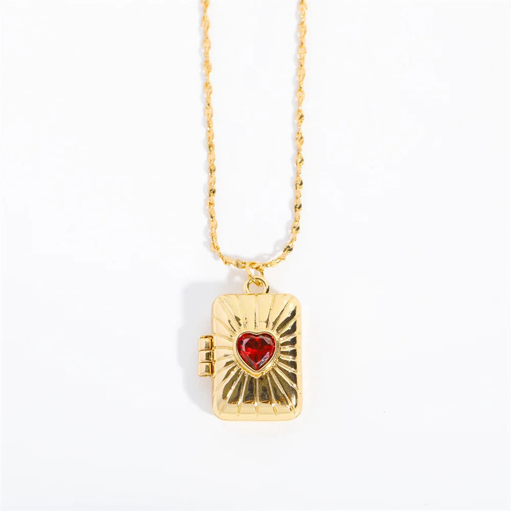 Lettering You're My Soulmate Simple Stainless Steel Chain Necklace Tarnish Free Couples Necklace for Women & Men Jewelry Gifts