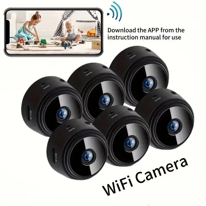 A9 Smart Mini Camera with Phone Connectivity - Best Practical Christmas Holiday Gift Choice!for Pet Care\Elderly Care,Smart Home
