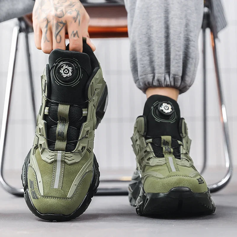 ELUVA Men Sneakers Running Shoes Lightweight Breathable Walking Shoes Non Slip Casual Sports Shoes for Men Gym Workout Training - Kimlud