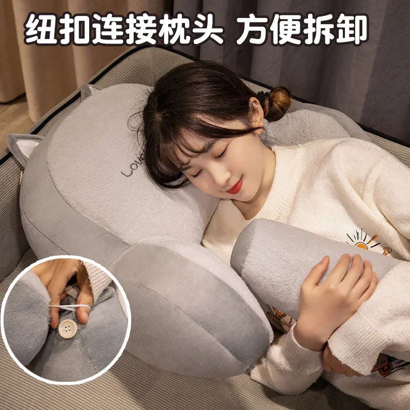 Bedhead cushion, soft bag, waist protection pillow, large backrest bed, backrest pillow, sofa, bed cushion, backrest...