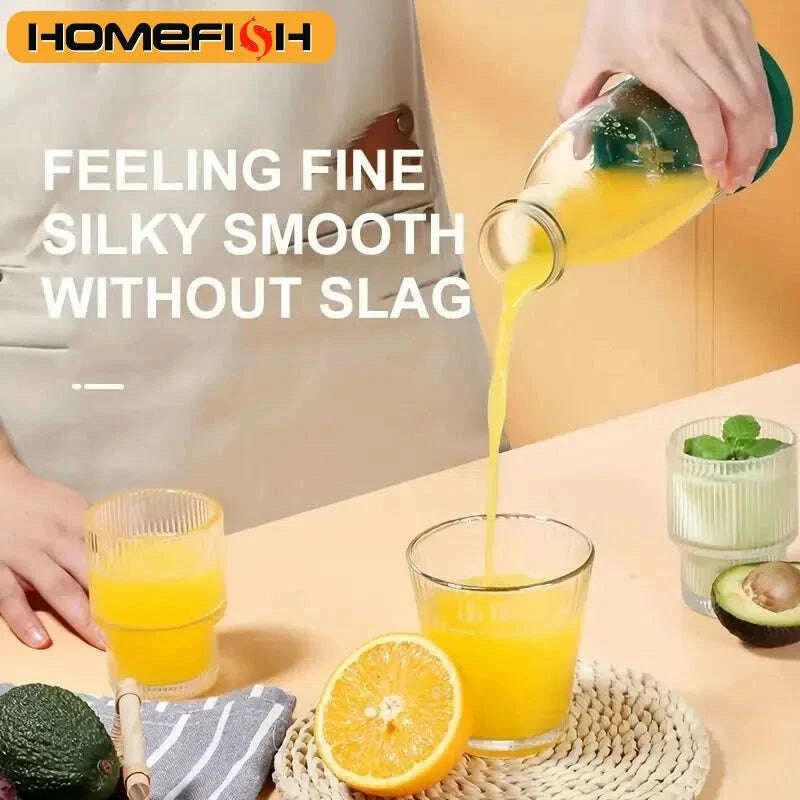 Electric Juicer Cup 6 Blades Blender Milkshake Machine USB Portable Fruit Milk Mixing Tool Mini Fresh Juice Blender Sport