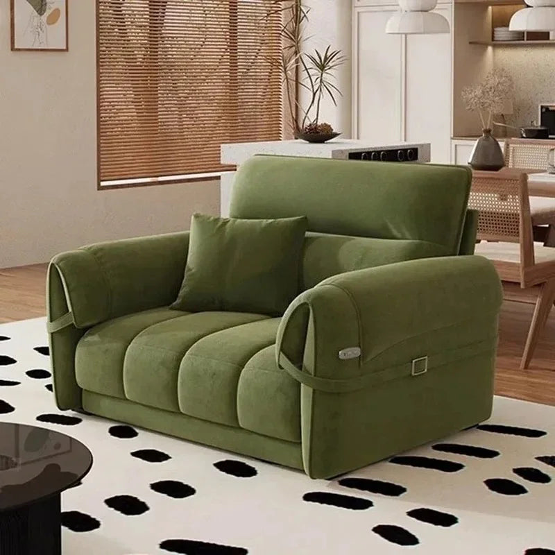 Green European Living Room Sofa Design Extendable Floor Recliner Living Room Sofas Nordic Modern Divano Adhd Home Furniture - Kimlud
