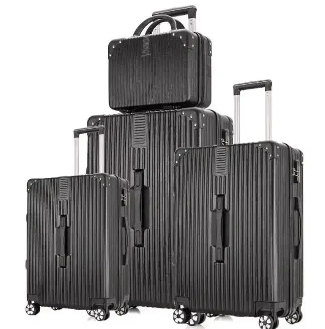 Vescovo Spinner ABS Travel Suitcase Set Hardside Trolley Case Luggage Sets 4pcs