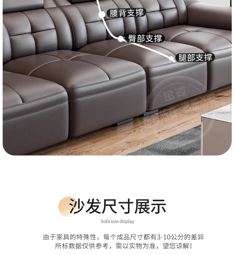 Sectional Minimalist Sofas Living Room Corner Luxury Modern High Quality Sofa Adult European Designer Sillon Cama...