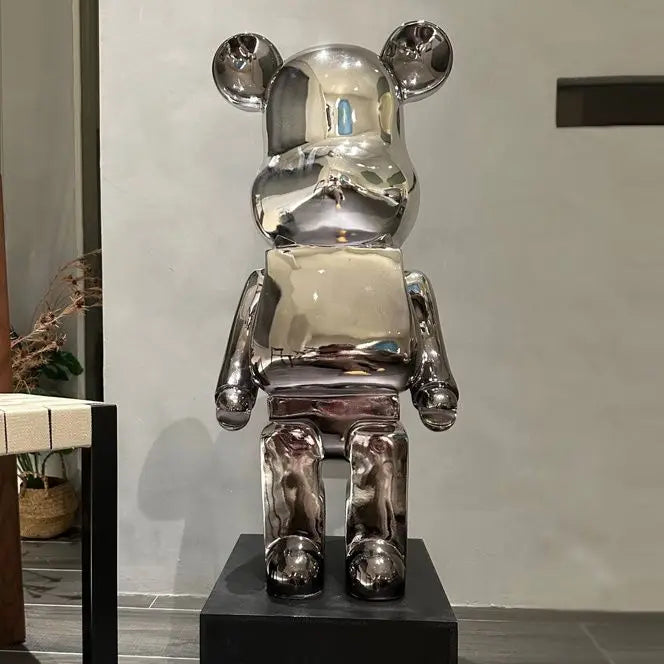 Home Decoration Accessories Cartoon large Bear Figurine Interior Nordic Living Room Decor Modern Art Statue Ornaments...