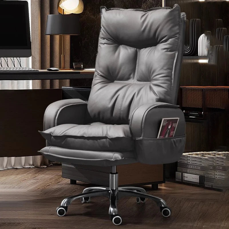 Ergonomic Computer Office Chair Gaming Recliner Swivel Study Office Chair Accent Armchair Comfy Silla De Oficina Salon Furniture - Kimlud