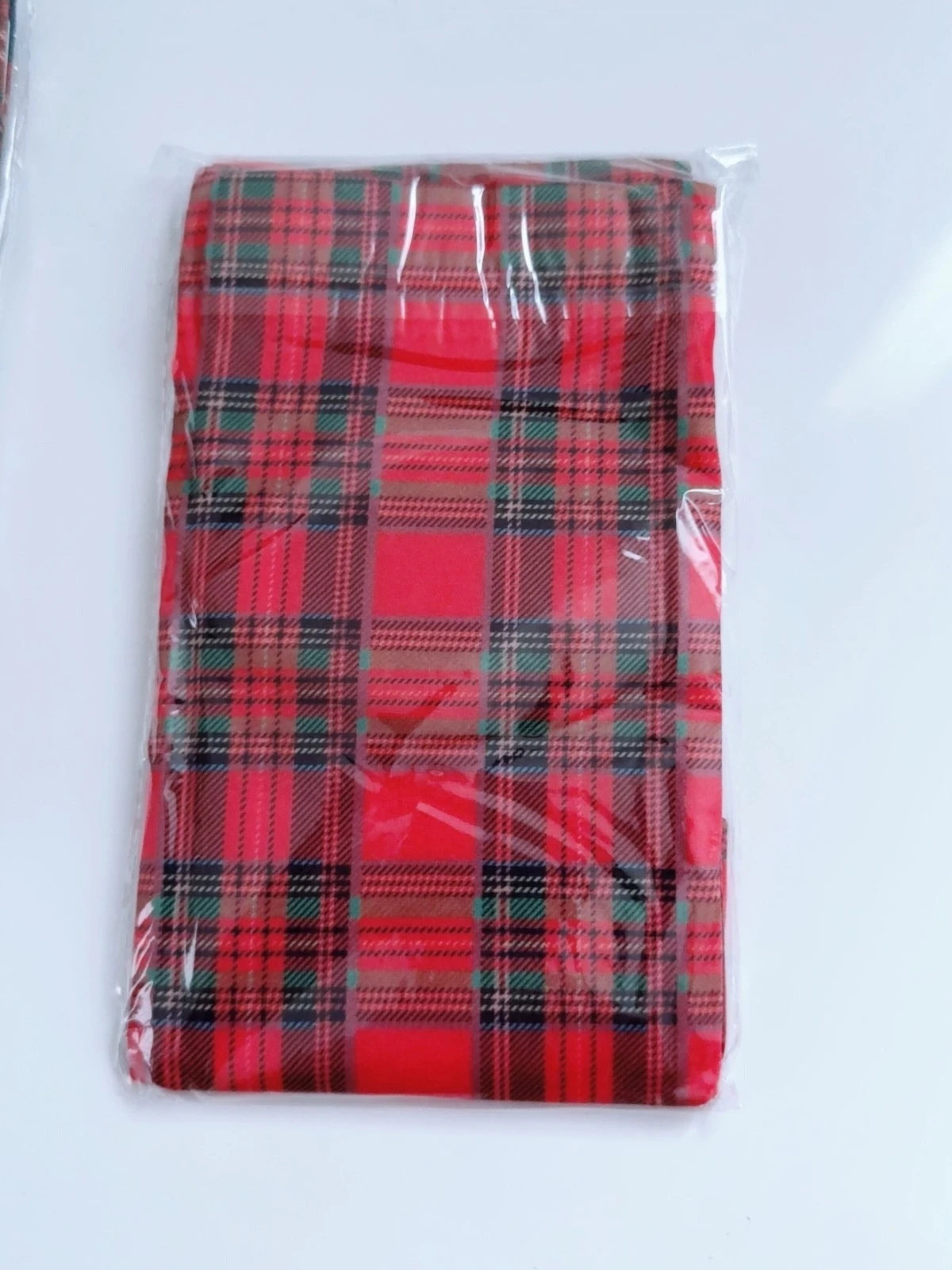 Fashion Women's Classic Tartan Semi-Opaque Pantyhose Printed Tights Red Purple Blue Green Scottish Check Pattern Tights