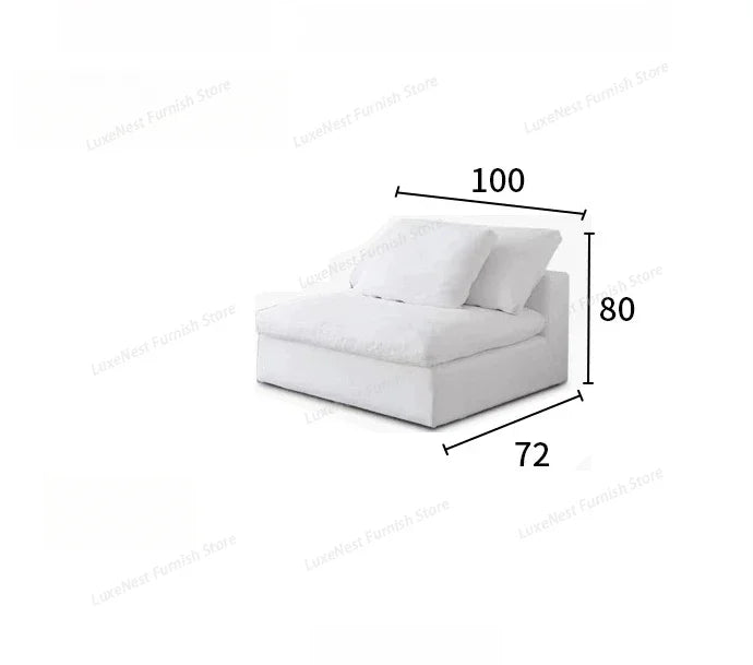 Modern Sectional Clearance Sofa Set Modular Couch for Living Room Office Home Office Apartment with Removable Bag Use...