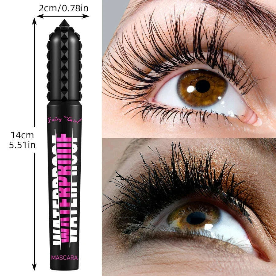 Black waterproof Mascara for all Lengthening make up products Eyelash Extension Eye Lashes mascara 4d effect Korean cosmetics