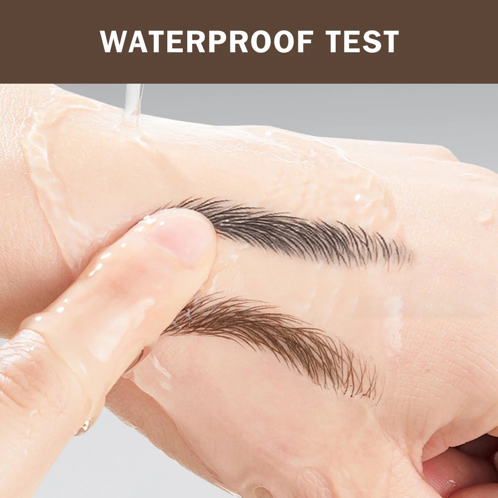 Long Lasting 4D Eyebrow Pen Multi Forks Liquid Pen Tip Fine Sketch Liquid Tattoo Brow Waterproof Precise Makeup