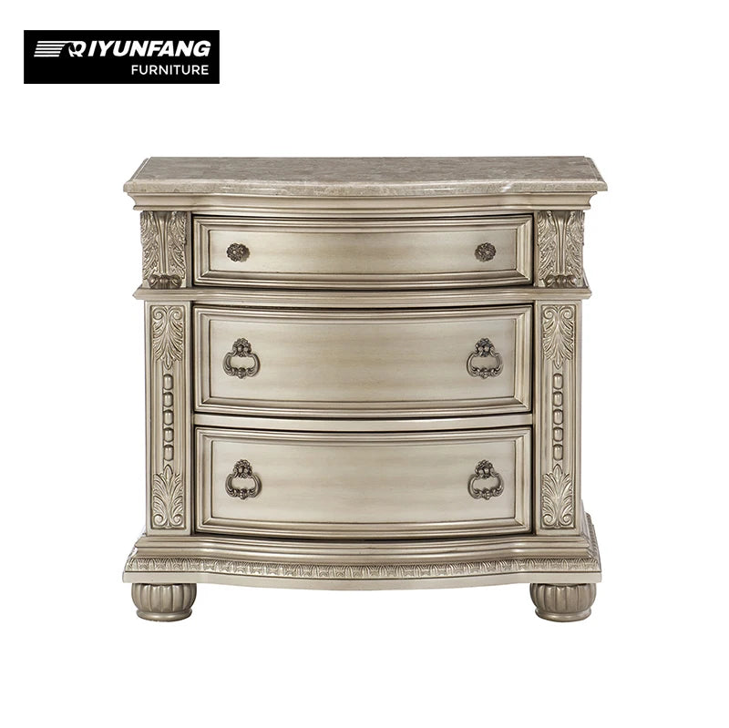 Luxury Custom Size Solid Wood Hotel Bedroom Furniture Set Modern Design Queen/King Beds for Dubai & Qatar Hotels - Kimlud