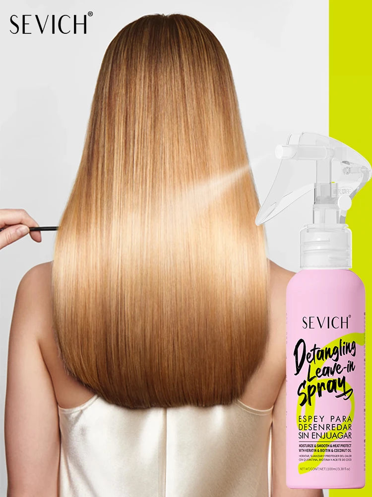 Magical Keratin Conditioner Spray Collagen Repairs Hair Damaged Hair Mask Soft Smooth Hair Care Spray Moisturize Heat Protectan