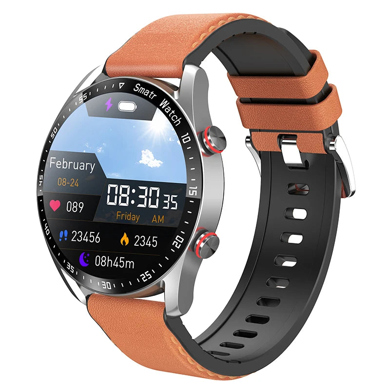 2025 New Outdoor Sports Smart Watch Men GT Series 1.53 inch AMOLED Screen Sports Watch ECG+PPG Health Smartwatch Man For Huawei