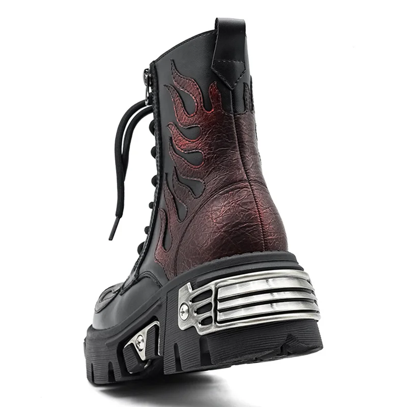 Fashionable Retro Women's Small Leather Boots Sexy Soft Soled Retro Washed Derby Shoes Charming Workwear for Men And Women