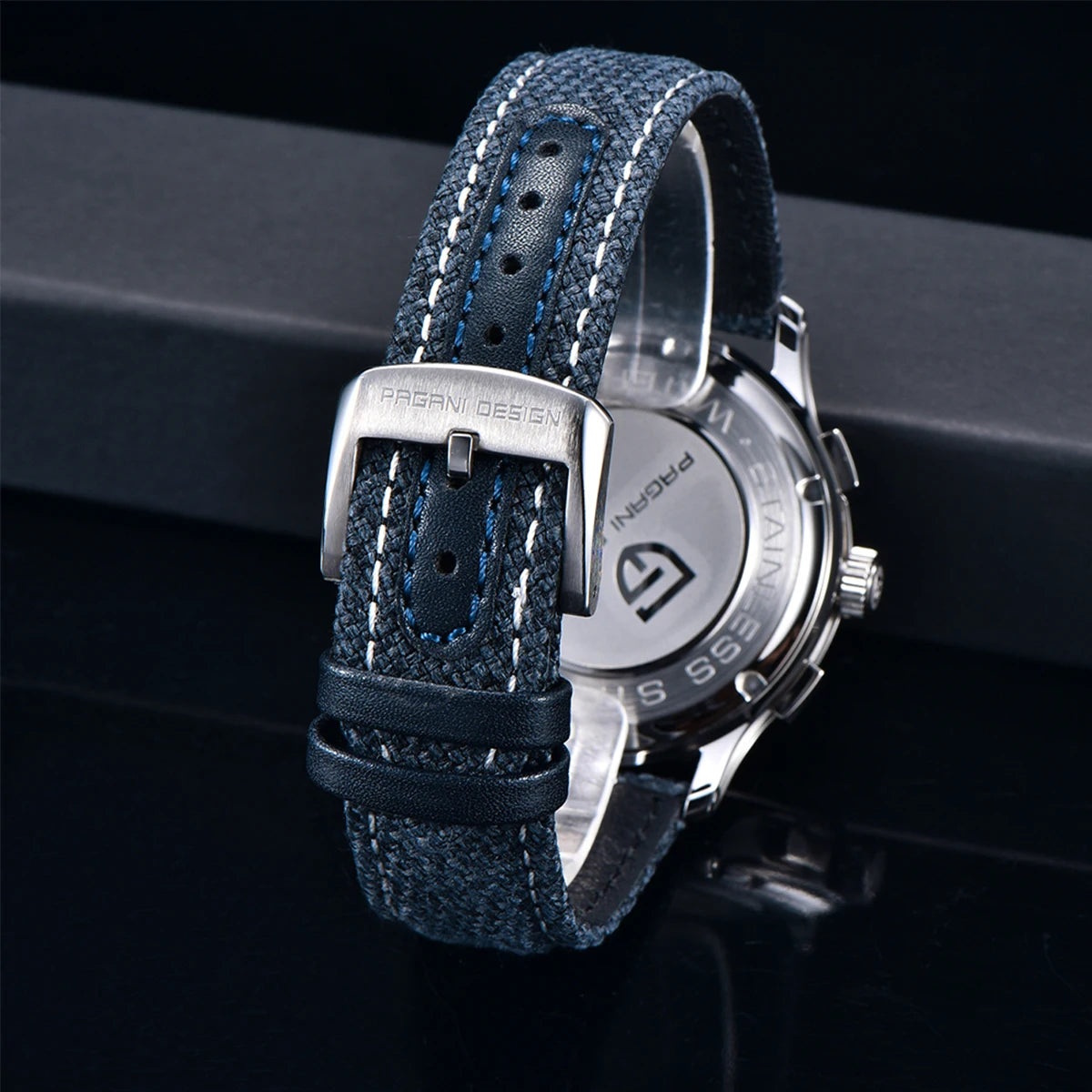 New PAGANI DESIGN 40MM Multifunctional Men's Quartz Watch Luxury Sapphire Glass AR Coated Chronograph Men's Watch