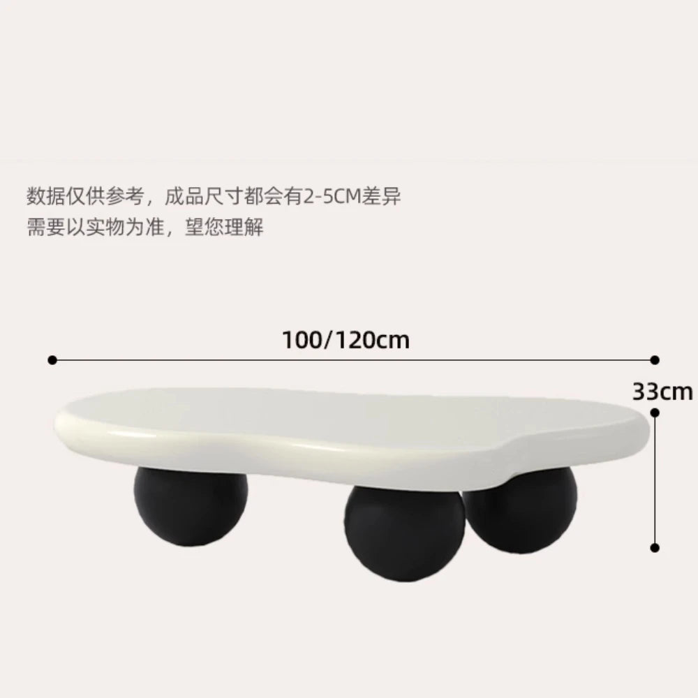 Black Modern Side Table Round Organizer Minimalist Unique Coffee Tables Premium Nordic Tavolino Da Salotto Home Furniture - Kimlud