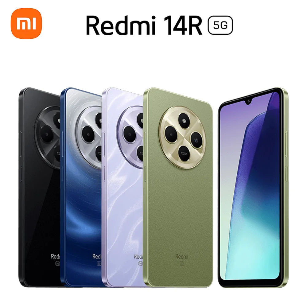 Xiaomi Redmi 14R 5G China Version Global ROM 6.88'' 120Hz Display 50MP AI Dual Camera Massive 5160mAh Battery 18W Fast...