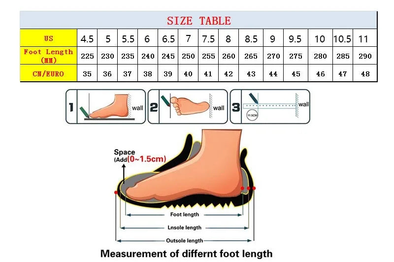 Men's sports shoes four seasons new thick-sole non-slip outdoor casual running shoes student light breathable soft-sole sneakers - Kimlud