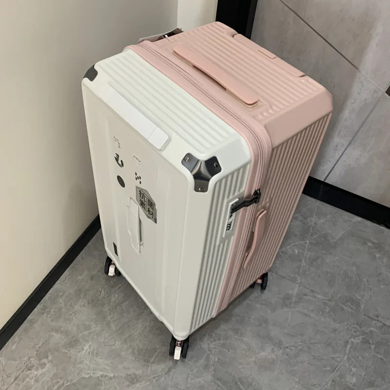 COLENARA High Quality Luggage 28"30" Large Capacity Trolley Case 22"26 ABS+PC Cart Type Duffel Bag 32"34 Inch Travel Suitcase