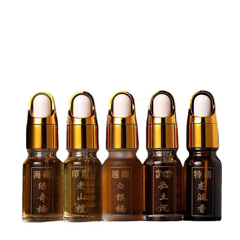 10ml Natural Agarwood Essential Oil High Concentration Lasting Drope-type Indoor Office Aroma Machine Calming/purifying The Air - Kimlud
