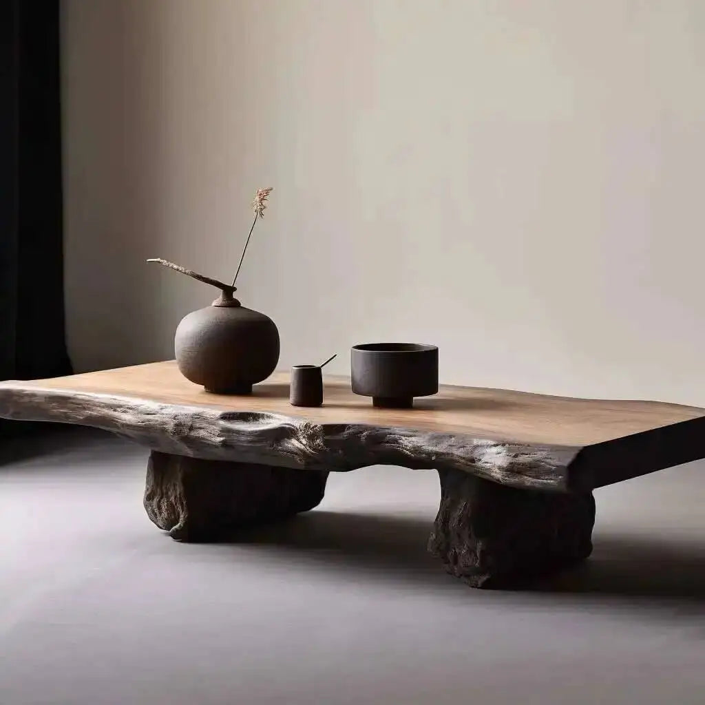 Antique Modern Coffee Table Aesthetic Wood Designer Living Room Decoration Coffee Table Unique Service Meubles Home Furniture - Kimlud