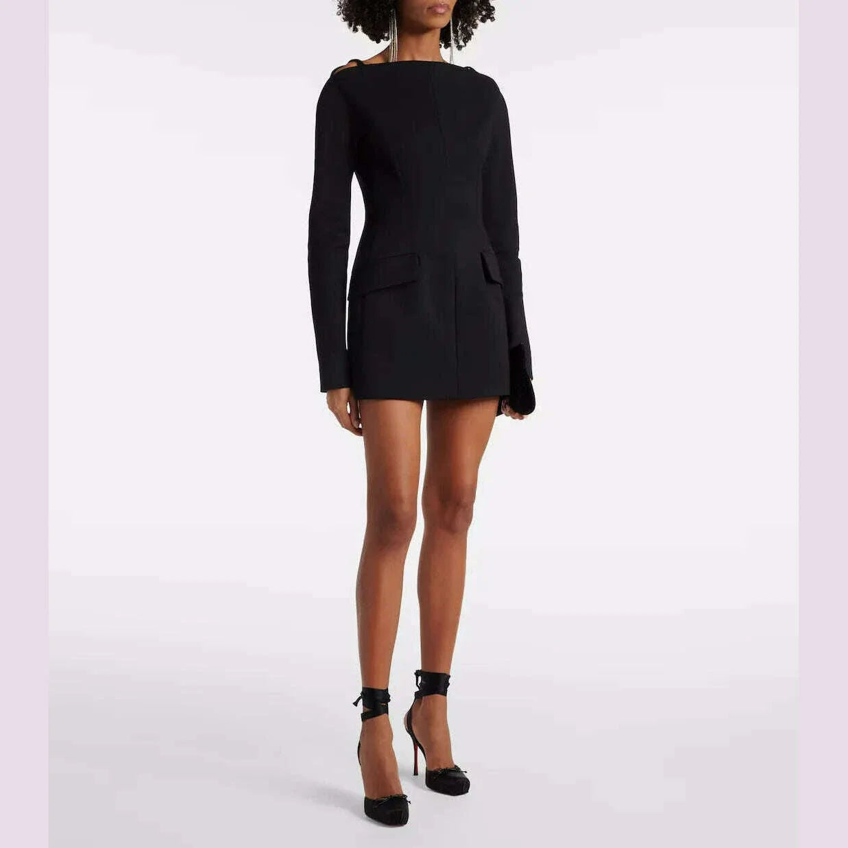 Ladies' New Summer Square Satin High-heeled Sandals with Ankle Straps, Fashionable Party and Banquet Ballet High-heeled Shoes