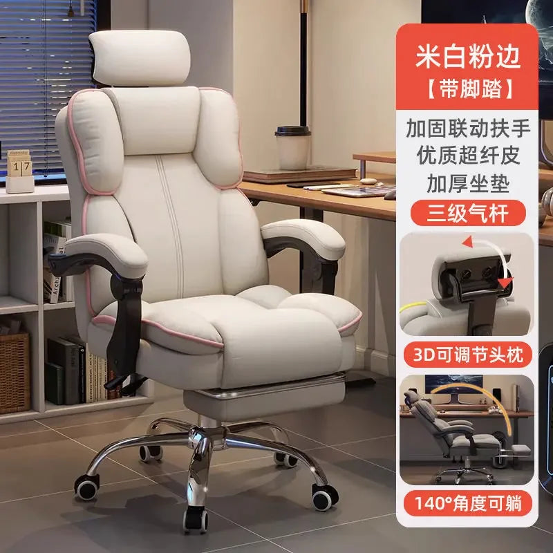 Computer Chair, E-sports Chair, Ergonomic Office Chair, Backrest Swivel Chairs, Boss Chairs, College Dormitory Desk and...