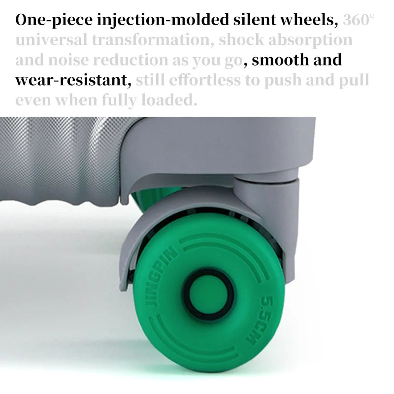 20 - inch Wide - handle Simple Student Luggage, 24 - inch Large - capacity Men's Travel Suitcase, 26 - inch Aluminum - frame Rol