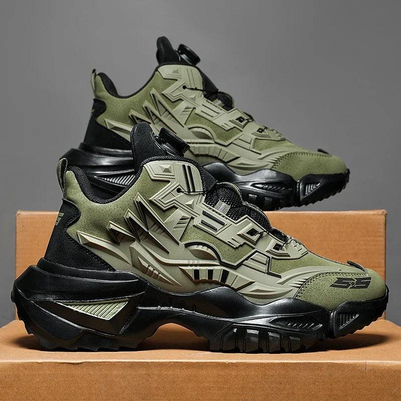 ELUVA Men Sneakers Running Shoes Lightweight Breathable Walking Shoes Non Slip Casual Sports Shoes for Men Gym Workout Training - Kimlud